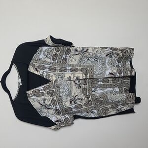 Dana Buchman sheer top